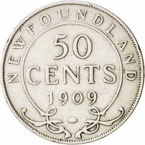  50 центов 1904 - 1909 годов, фото 2 