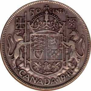  50 центов 1937 - 1947 годов, фото 2 
