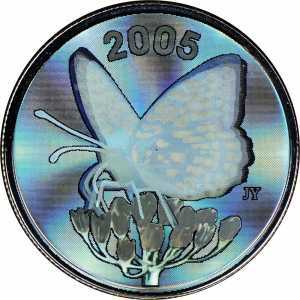 50 центов 2005 года, Фритиллярий с блестками, фото 2 