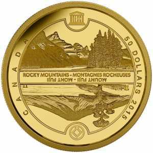  50 долларов 2015 года, Канадские горы и гора Фудзи, фото 2 