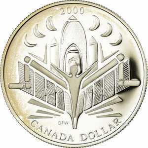  1 доллар 2000 года, Миллениум, фото 2 