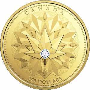  250 долларов 2017 года, Празднование канадского бриллианта Brilliance Diamond, фото 2 