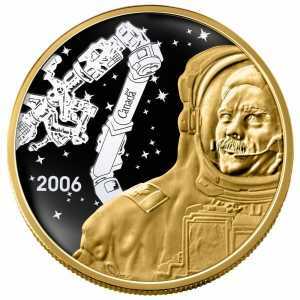  300 долларов 2006 года, Первый канадец в открытом космосе - Кристофер Хэдфилд, фото 2 