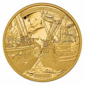  500 долларов 2013 года, 200 лет сражению HMS Shannon и USS Chesapeake, фото 2 