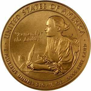  10 долларов 2007 года, Первые леди - Эбигейл Адамс (1797–1801), фото 2 