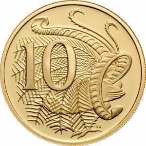  10 центов 2001-2018 годов, Лирохвост, фото 2 