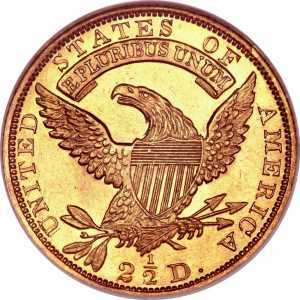  2 1/2 доллара 1829-1834 годов, Свобода в колпаке, фото 2 