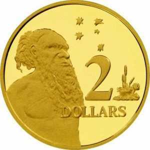  2 доллара 2001-2018 годов, Старейшина аборигенов, фото 2 