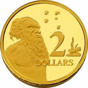  2 доллара 2012 года, Старейшина аборигенов, фото 2 