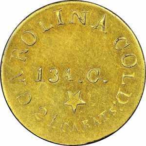 5 долларов 1831-1842 годов, Кристофер Бехтлер (Северная Каролина), фото 2 