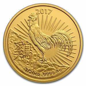  5 долларов 2017 года, Год петуха - Королевский монетный двор, фото 2 