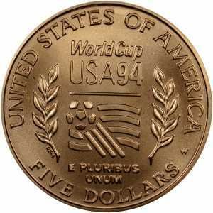  5 долларов 1994 года, Чемпионат мира по футболу 1994, фото 2 