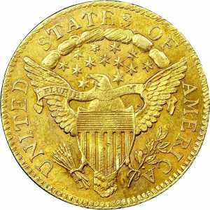  5 долларов 1795-1807 годов, Колпачок Свободы, фото 2 