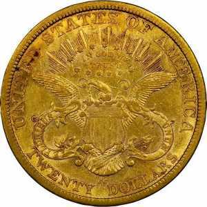  20 долларов 1877-1907 годов, Свобода, фото 2 