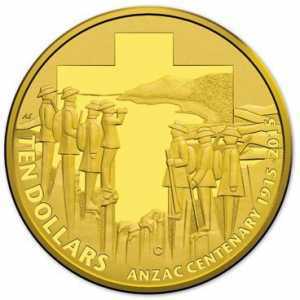  10 долларов 2015 года, Столетие ANZAC, фото 2 