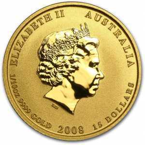  15 долларов 2008 года, Год мыши, фото 1 