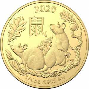  25 долларов 2020 года, Год мыши - Китайский Зодиак, фото 2 