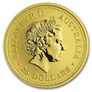  25 долларов 2007 года, Год свиньи - цветная, фото 1 