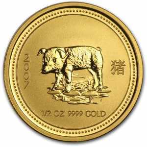  50 долларов 2007 года, Год свиньи, фото 2 