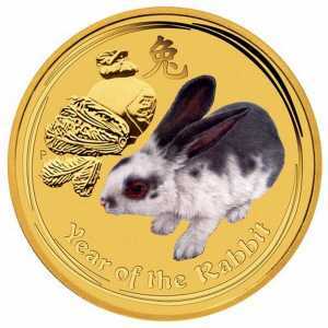  50 долларов 2011 года, Год кролика - цветная, фото 2 