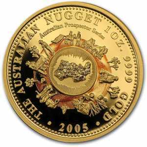  100 долларов 2005 года, 20 лет серии Nugget, фото 2 