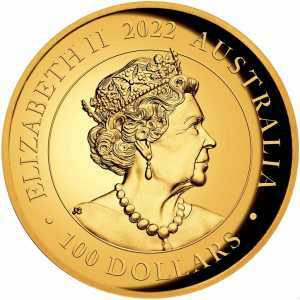  100 долларов 2022 года, Австралийский лебедь - Proof, фото 1 