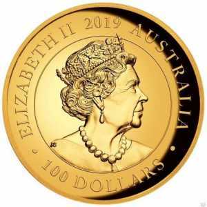  100 долларов 2019 года, Австралийский лебедь - Proof, фото 1 