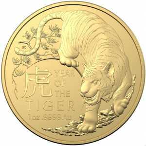  100 долларов 2022 года, Год тигра - Китайский Зодиак - BU, фото 2 