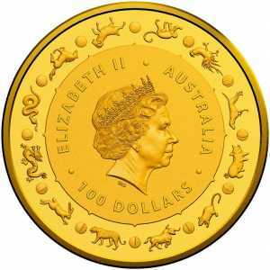  100 долларов 2018 года, Год собаки - Китайский Зодиак, фото 1 
