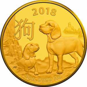  100 долларов 2018 года, Год собаки - Китайский Зодиак, фото 2 
