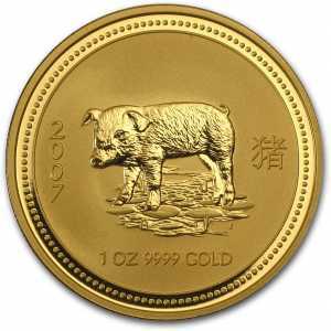  100 долларов 2007 года, Год свиньи, фото 2 