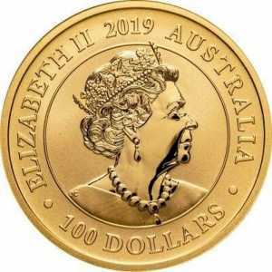  100 долларов 2019 года, Австралийский лебедь - High Relief Proof, фото 1 
