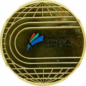  100 долларов 2000 года, Паралимпийские игры в Сиднее 2000, фото 2 