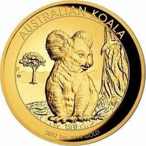  100 долларов 2017 года, Австралийская коала, фото 2 