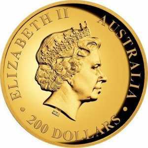  200 долларов 2016 года, Австралийский кенгуру, фото 1 