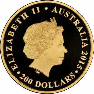  200 долларов 2015 года, Дольше всех правящий монарх - Елизавета II, фото 1 