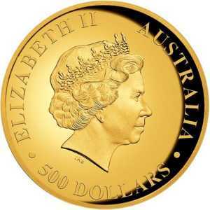  500 долларов 2016 года, Австралийский клинохвостый орел, фото 1 