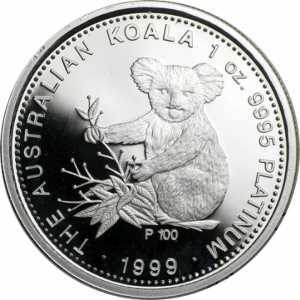  100 долларов 1999-2000 годов, Австралийская коала, фото 2 