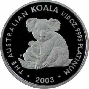  15 долларов 2003 года, Австралийская коала, фото 2 
