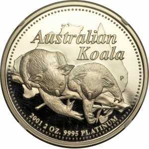  200 долларов 2001 года, Две коалы на фоне Австралии, фото 2 
