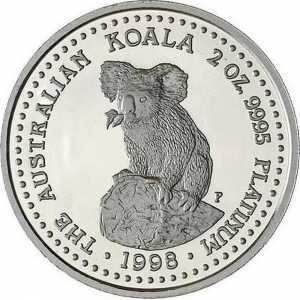  200 долларов 1998-1999 годов, Австралийская коала, фото 2 