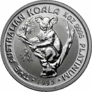  25 долларов 1994-1995 годов, Австралийская коала, фото 2 
