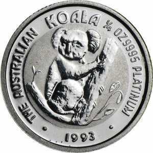  25 долларов 1993 года, Австралийская коала, фото 2 