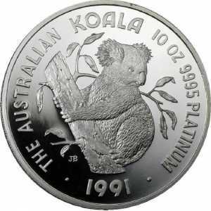  2500 долларов 1991-1992 годов, Австралийская коала, фото 2 