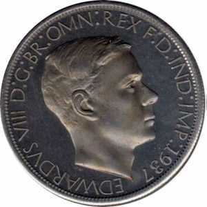  5 шиллингов 1937 года, Эдуард VIII - Король, фото 1 