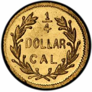  1/4 доллара 1871 года, Свобода (круглая), фото 2 