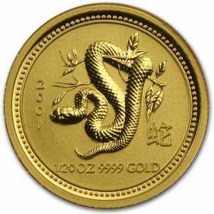  5 долларов 2001 года, Год змеи, фото 2 