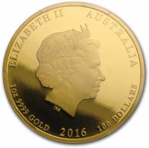  100 долларов 2016 года, Год обезьяны - Proof, фото 1 