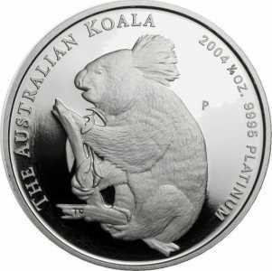 25 долларов 2004 года, Австралийская коала, фото 2 