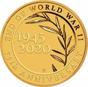  2 доллара 2020 года, 75-я годовщина окончания Второй мировой войны, фото 2 